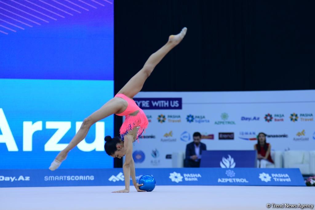 Second day of AGF 2nd Junior Trophy in Rhythmic Gymnastics tournament kicks off in Baku (PHOTO)