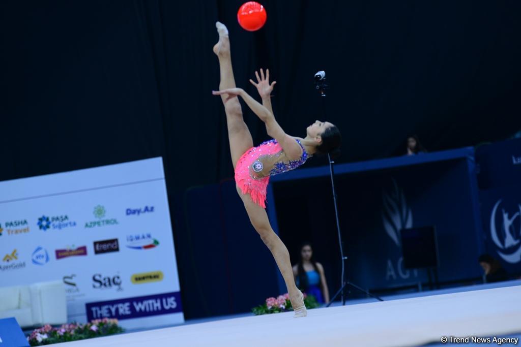 Second day of AGF 2nd Junior Trophy in Rhythmic Gymnastics tournament kicks off in Baku (PHOTO)