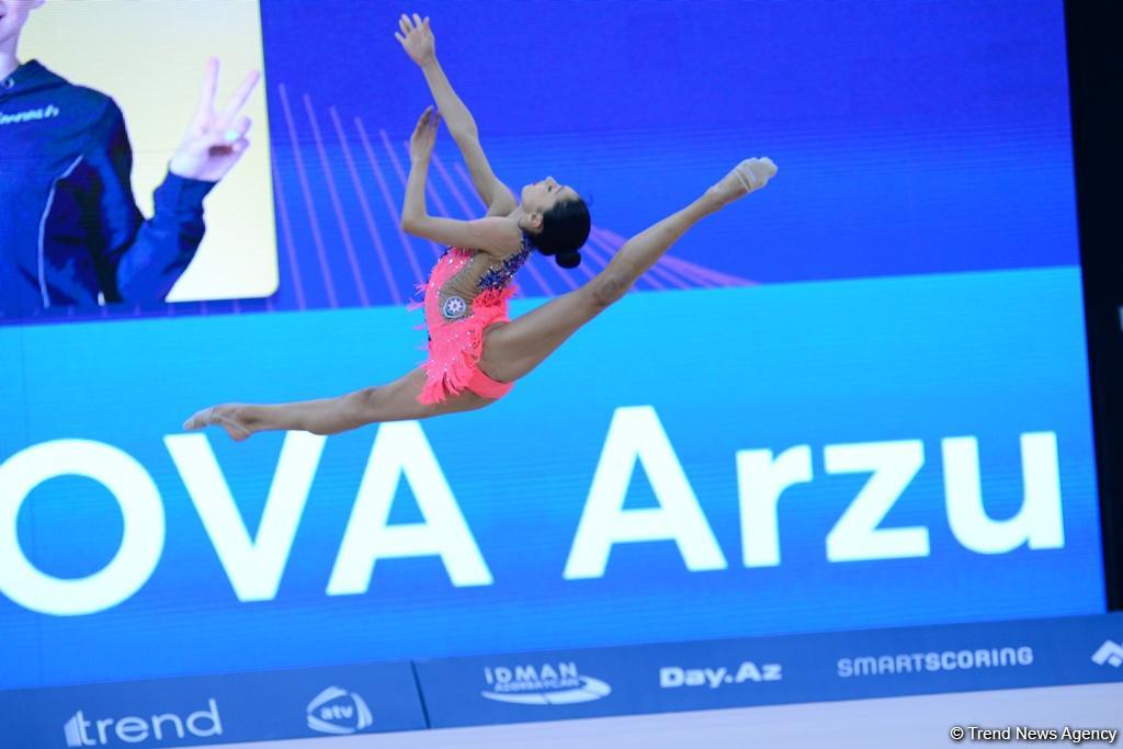 Second day of AGF 2nd Junior Trophy in Rhythmic Gymnastics tournament kicks off in Baku (PHOTO)