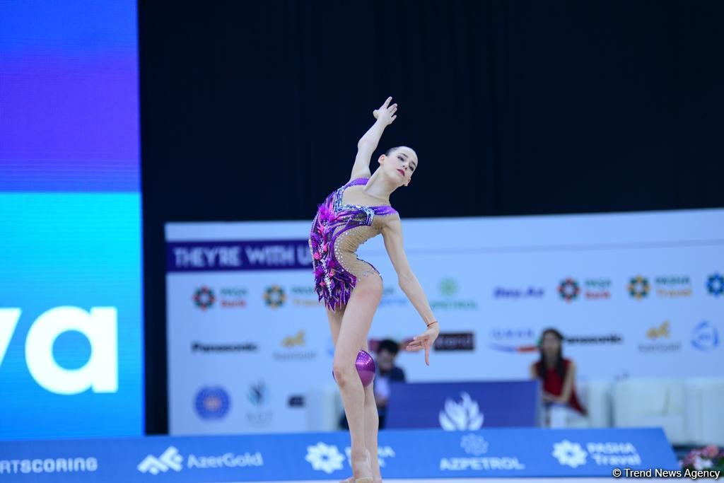 Second day of AGF 2nd Junior Trophy in Rhythmic Gymnastics tournament kicks off in Baku (PHOTO)