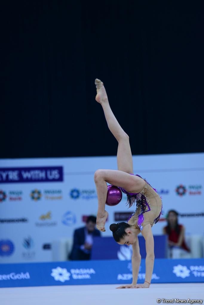 Second day of AGF 2nd Junior Trophy in Rhythmic Gymnastics tournament kicks off in Baku (PHOTO)