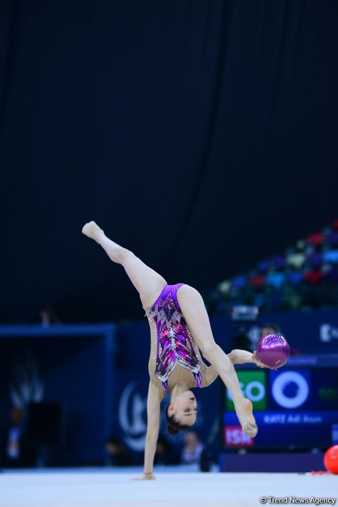 Second day of AGF 2nd Junior Trophy in Rhythmic Gymnastics tournament kicks off in Baku (PHOTO)