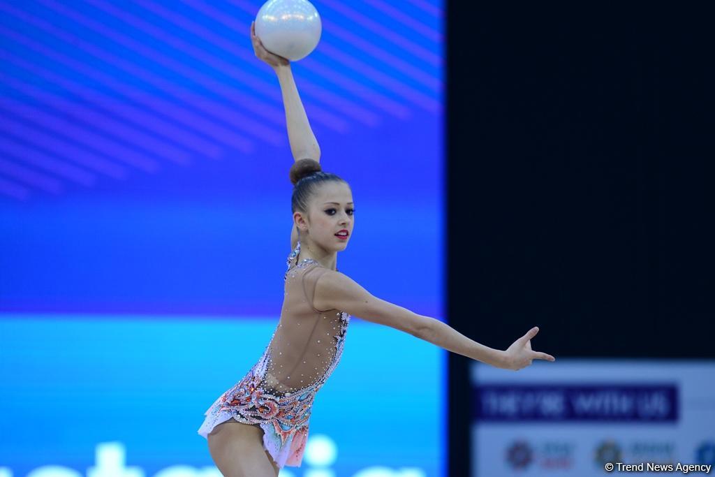 Second day of AGF 2nd Junior Trophy in Rhythmic Gymnastics tournament kicks off in Baku (PHOTO)