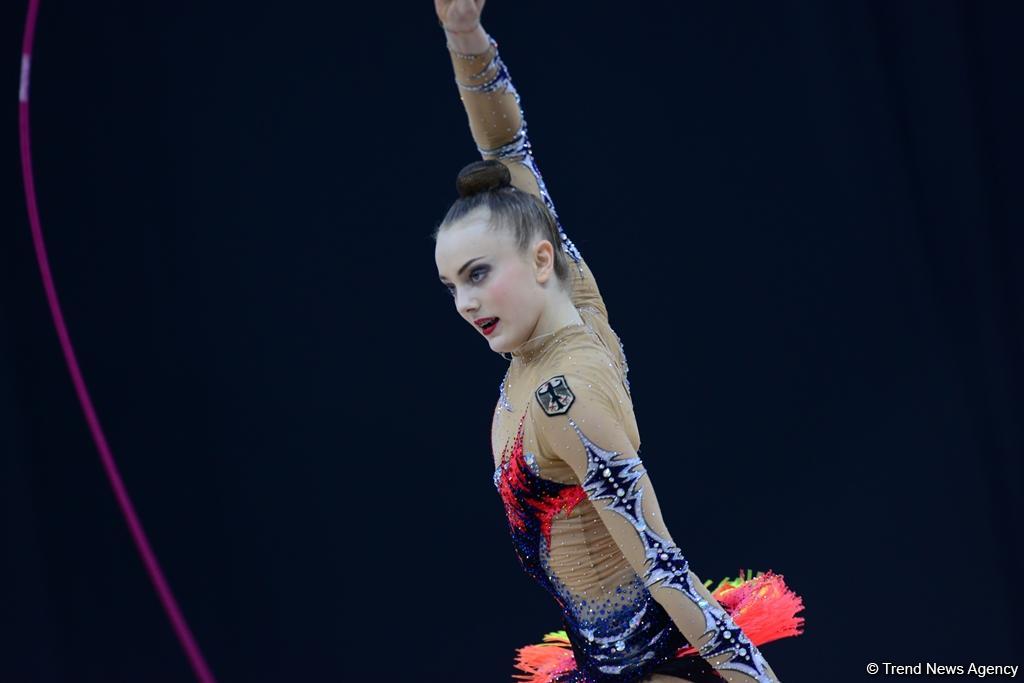 Second day of AGF 2nd Junior Trophy in Rhythmic Gymnastics tournament kicks off in Baku (PHOTO)