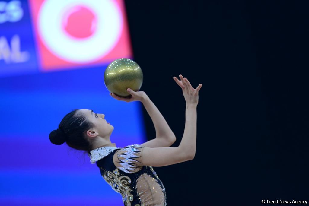 Second day of AGF 2nd Junior Trophy in Rhythmic Gymnastics tournament kicks off in Baku (PHOTO)