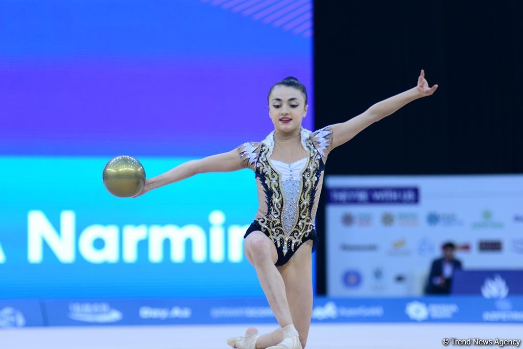 Second day of AGF 2nd Junior Trophy in Rhythmic Gymnastics tournament kicks off in Baku (PHOTO)