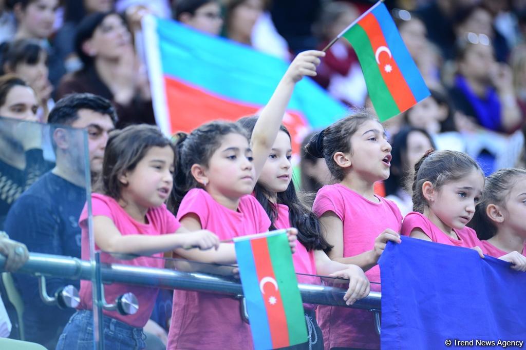 Second day of AGF 2nd Junior Trophy in Rhythmic Gymnastics tournament kicks off in Baku (PHOTO)
