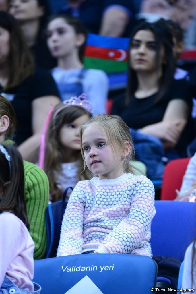 Second day of AGF 2nd Junior Trophy in Rhythmic Gymnastics tournament kicks off in Baku (PHOTO)