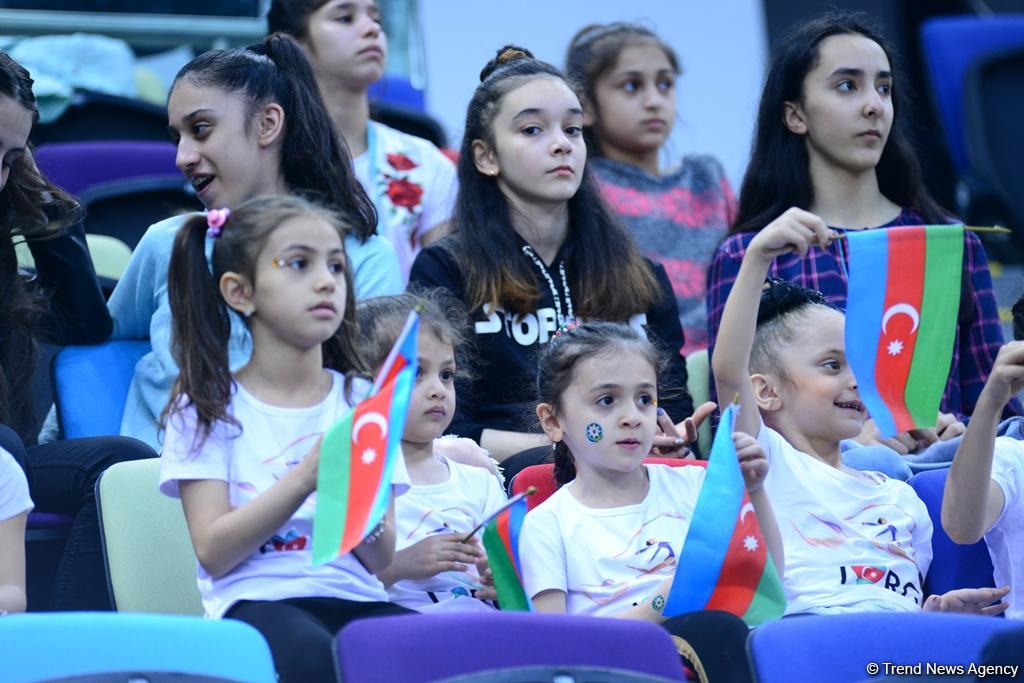 Second day of AGF 2nd Junior Trophy in Rhythmic Gymnastics tournament kicks off in Baku (PHOTO)