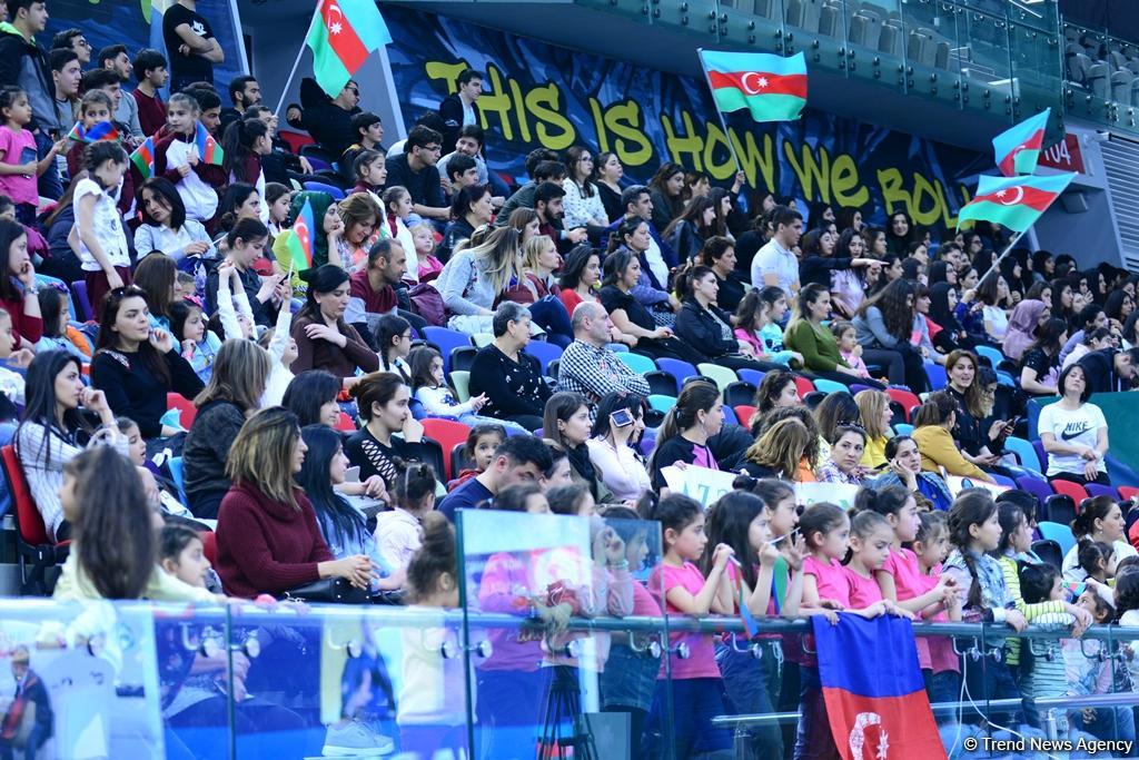Second day of AGF 2nd Junior Trophy in Rhythmic Gymnastics tournament kicks off in Baku (PHOTO)