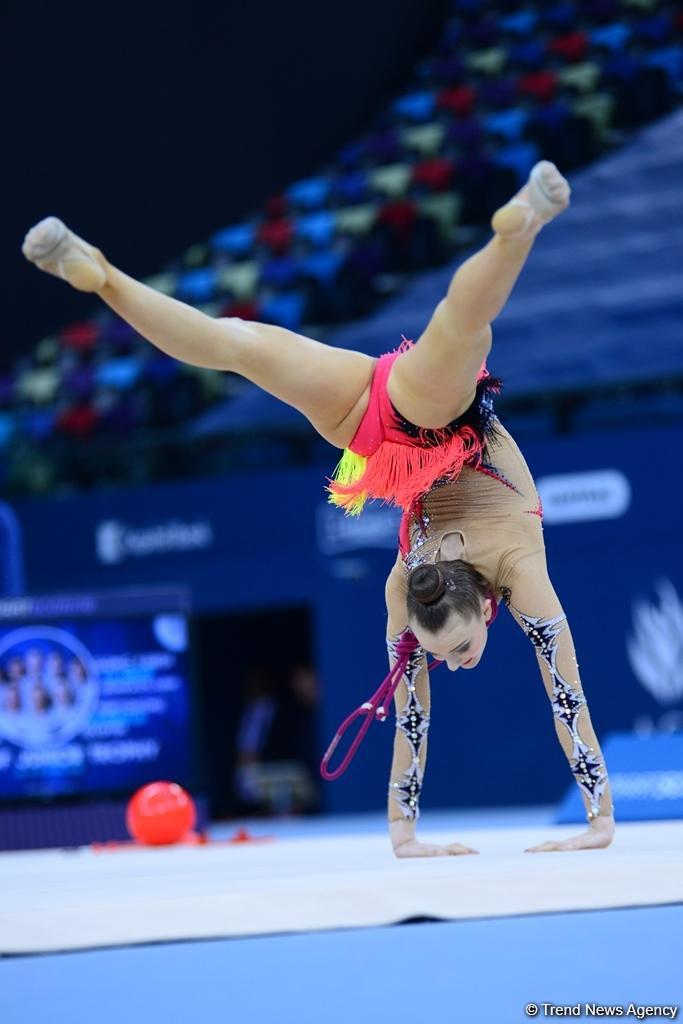 Second day of AGF 2nd Junior Trophy in Rhythmic Gymnastics tournament kicks off in Baku (PHOTO)