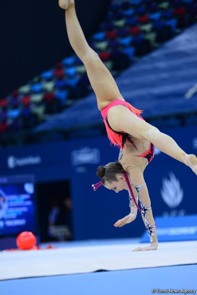 Second day of AGF 2nd Junior Trophy in Rhythmic Gymnastics tournament kicks off in Baku (PHOTO)