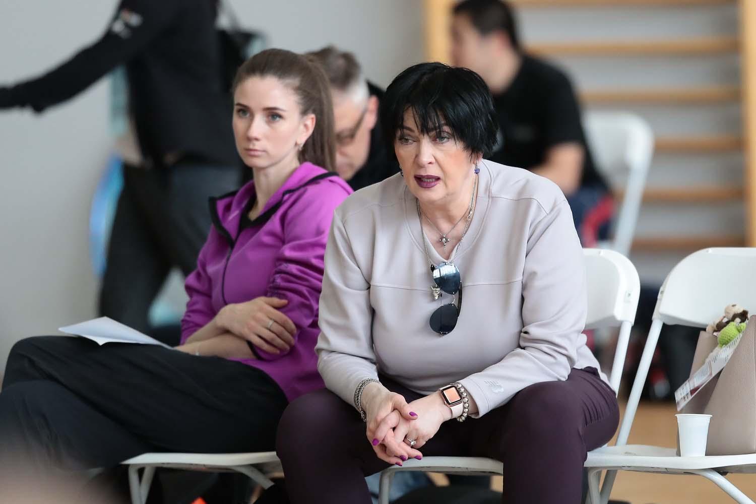 Podium training held in Baku for upcoming Rhythmic Gymnastics World Cup (PHOTO)