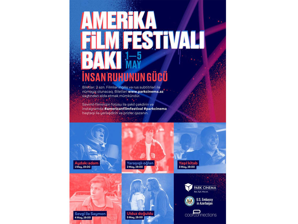 US Embassy in Azerbaijan to sponsor first American Film Festival in Baku