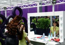 Fans of Formula 1 SOCAR Azerbaijan Grand Prix at Baku Boulevard (PHOTO)