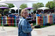 Fans of Formula 1 SOCAR Azerbaijan Grand Prix at Baku Boulevard (PHOTO)