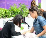 Fans of Formula 1 SOCAR Azerbaijan Grand Prix at Baku Boulevard (PHOTO)
