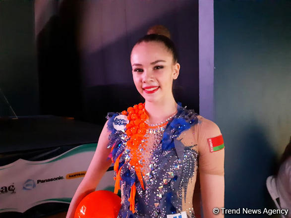 Azerbaijani gymnasts are very lucky, they have such a beautiful hall - Belarus athlete