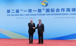 Ilham Aliyev attends Second Road and Belt International Cooperation Forum in Beijing (PHOTO)