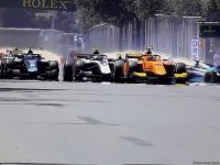 3 pilots of F2™ stop race due to accident at Formula 1 SOCAR Azerbaijan Grand Prix 2019 (PHOTO)