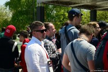 Spectators of F1 SOCAR Azerbaijan Grand Prix 2019 enjoying sights of Baku (PHOTO)