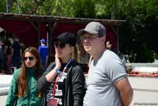 Spectators of F1 SOCAR Azerbaijan Grand Prix 2019 enjoying sights of Baku (PHOTO)