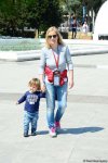 Spectators of F1 SOCAR Azerbaijan Grand Prix 2019 enjoying sights of Baku (PHOTO)