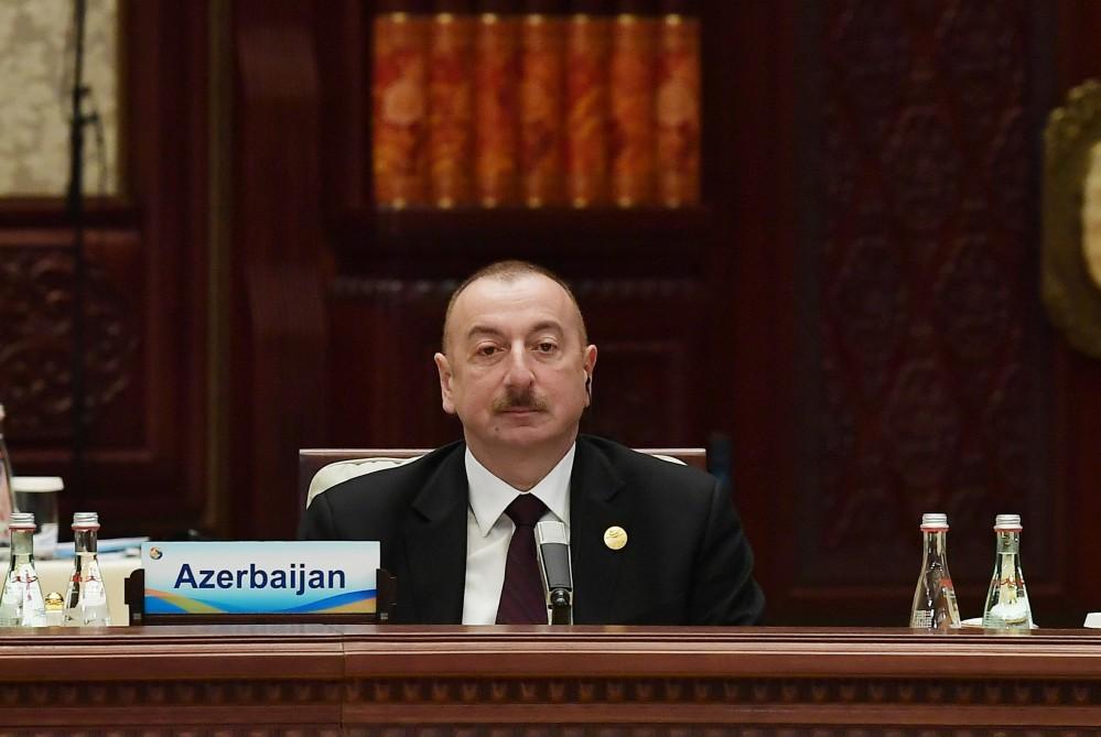 Ilham Aliyev attends Second Road and Belt International Cooperation Forum in Beijing (PHOTO)