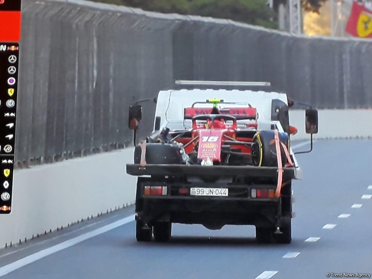 Next serious accident at Formula 1 SOCAR Azerbaijan Grand Prix 2019 (PHOTO)