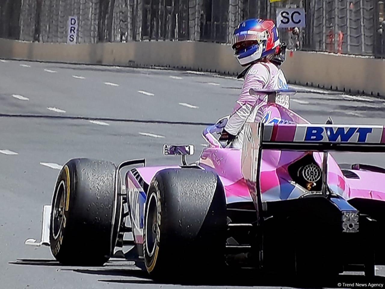 3 pilots of F2™ stop race due to accident at Formula 1 SOCAR Azerbaijan Grand Prix 2019 (PHOTO)