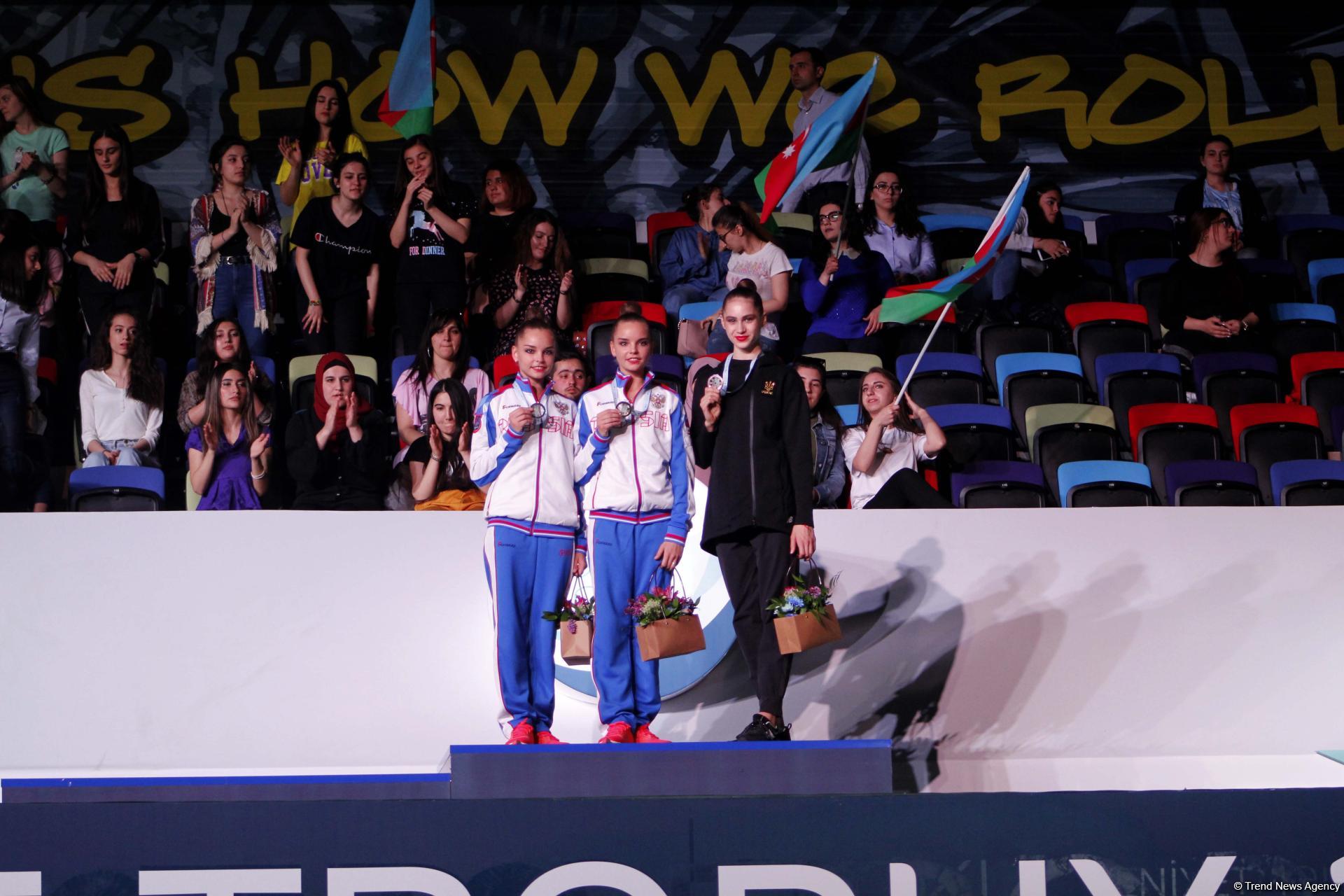 Award ceremony of World Cup in individual all-around held in Baku (PHOTO)