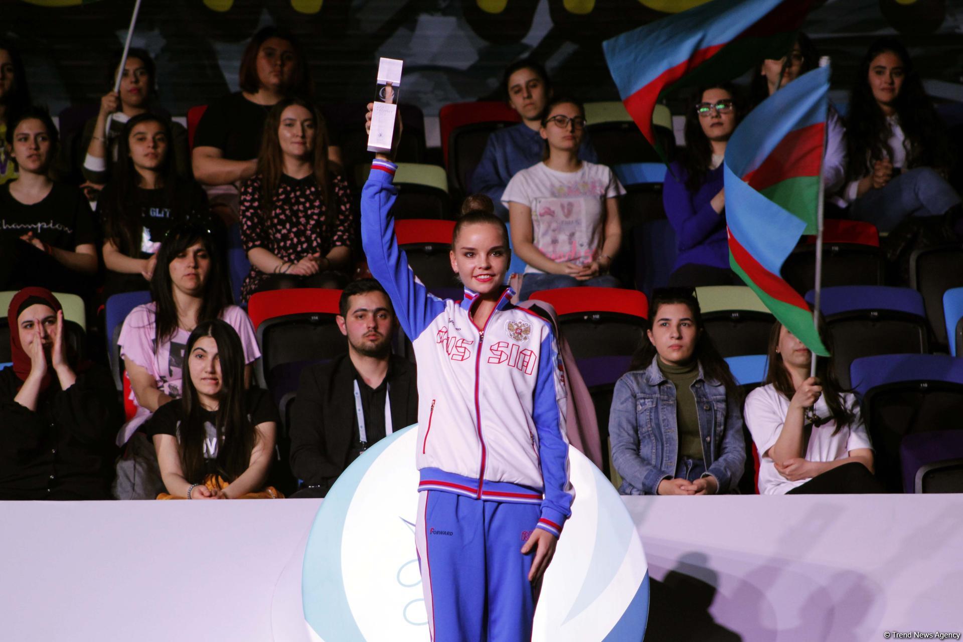 Award ceremony of World Cup in individual all-around held in Baku (PHOTO)