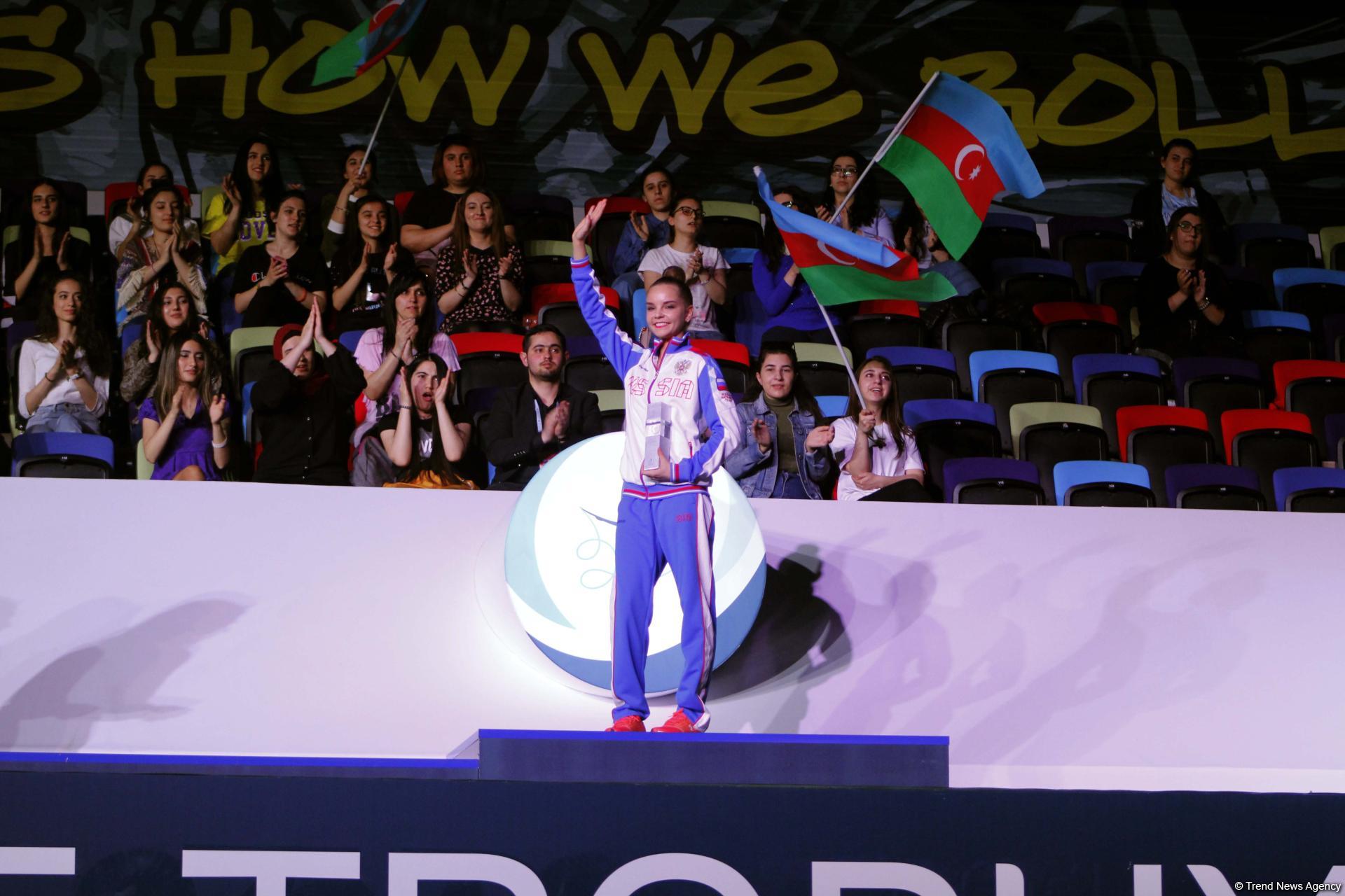 Award ceremony of World Cup in individual all-around held in Baku (PHOTO)