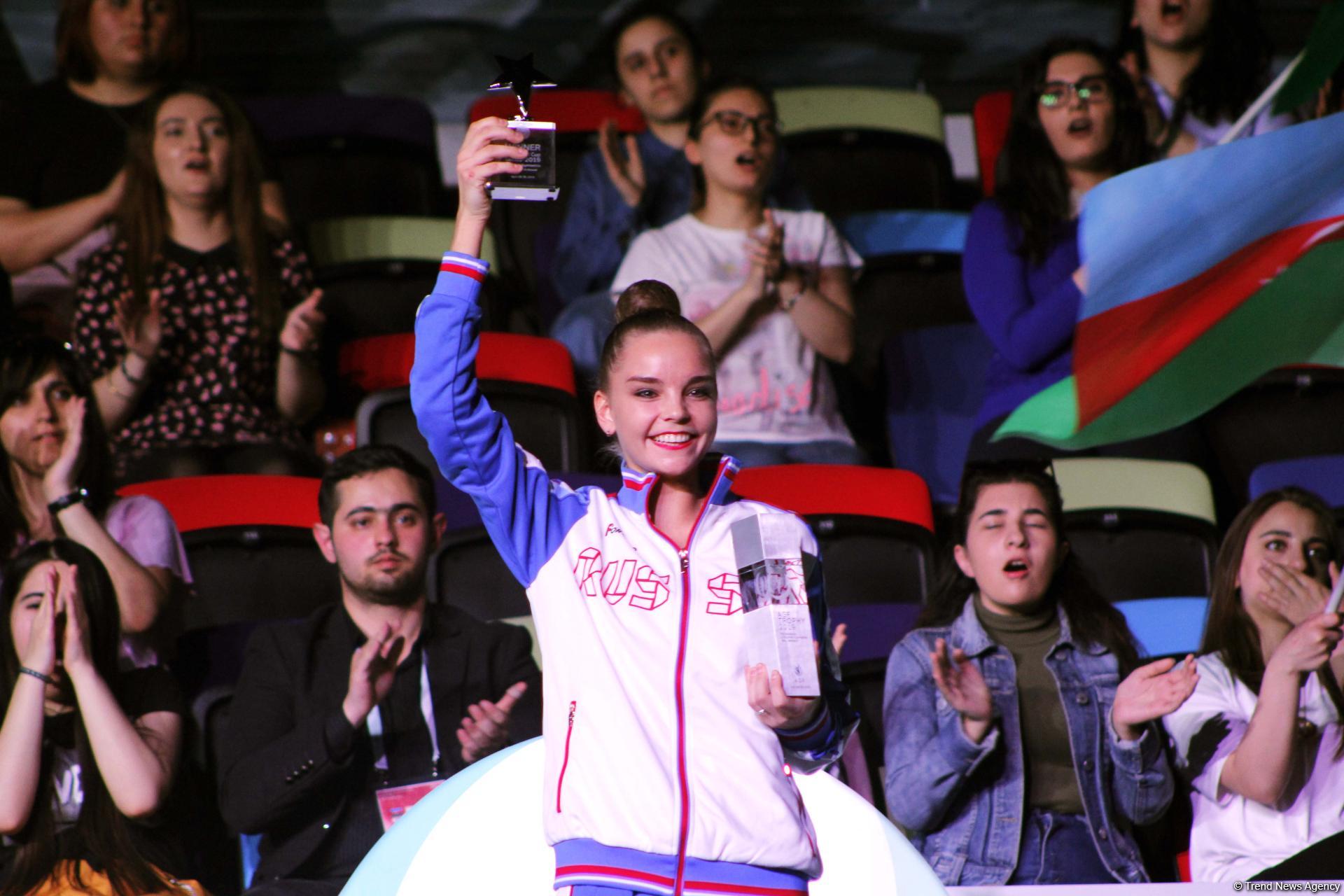 Award ceremony of World Cup in individual all-around held in Baku (PHOTO)