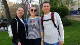 Foreign tourists delighted with Baku and Formula 1 SOCAR Azerbaijan Grand Prix 2019 (PHOTO)