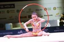 FIG Rhythmic Gymnastics World Cup finals kick off in Baku (PHOTO)