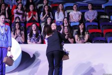 Winners in individual finals of FIG Rhythmic Gymnastics World Cup awarded in Baku (PHOTO)