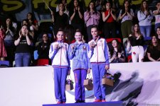 Winners in individual finals of FIG Rhythmic Gymnastics World Cup awarded in Baku (PHOTO)