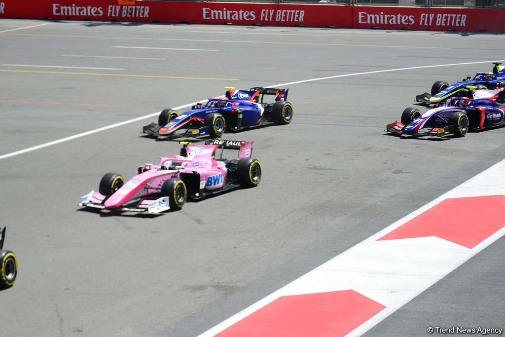F2 second race kicks off as part of Formula 1 SOCAR Azerbaijan Grand Prix 2019 in Baku (PHOTO)
