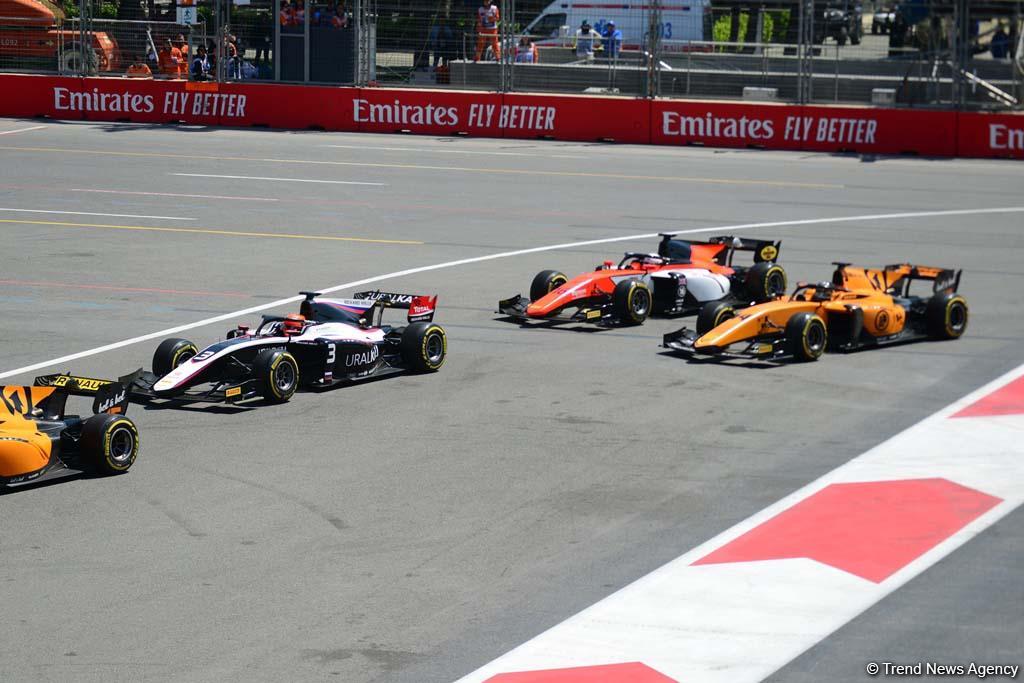 F2 second race kicks off as part of Formula 1 SOCAR Azerbaijan Grand Prix 2019 in Baku (PHOTO)