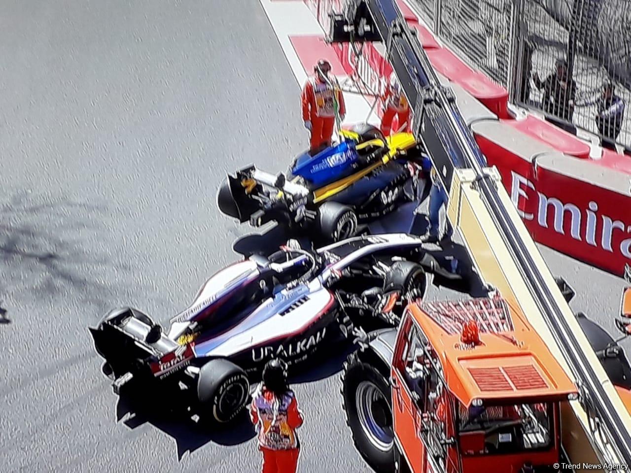 Second chain-reaction accident occurs during F2 second race in Baku (PHOTO)