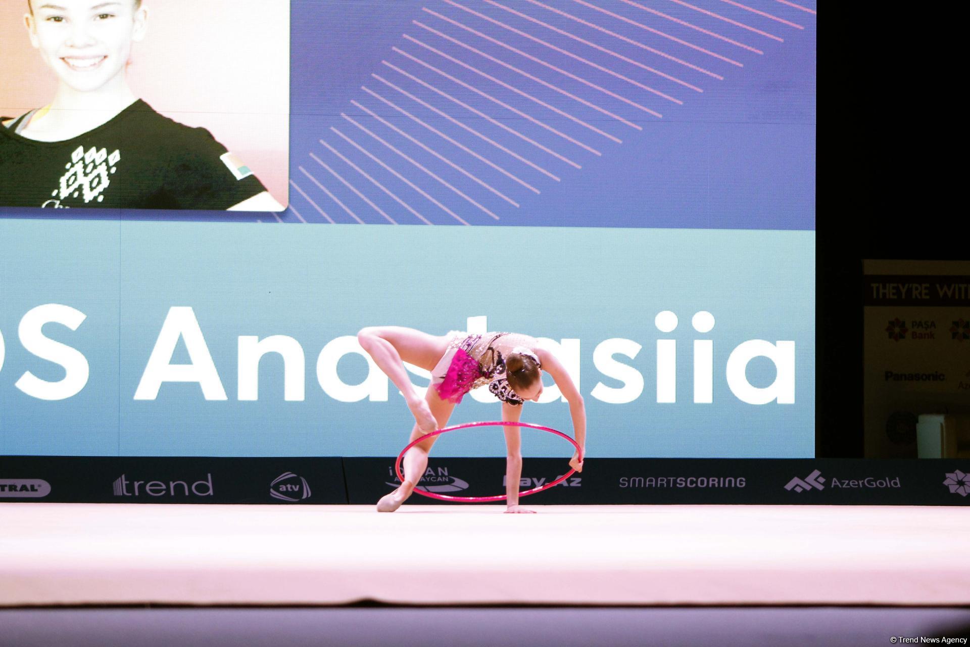 FIG Rhythmic Gymnastics World Cup finals kick off in Baku (PHOTO)