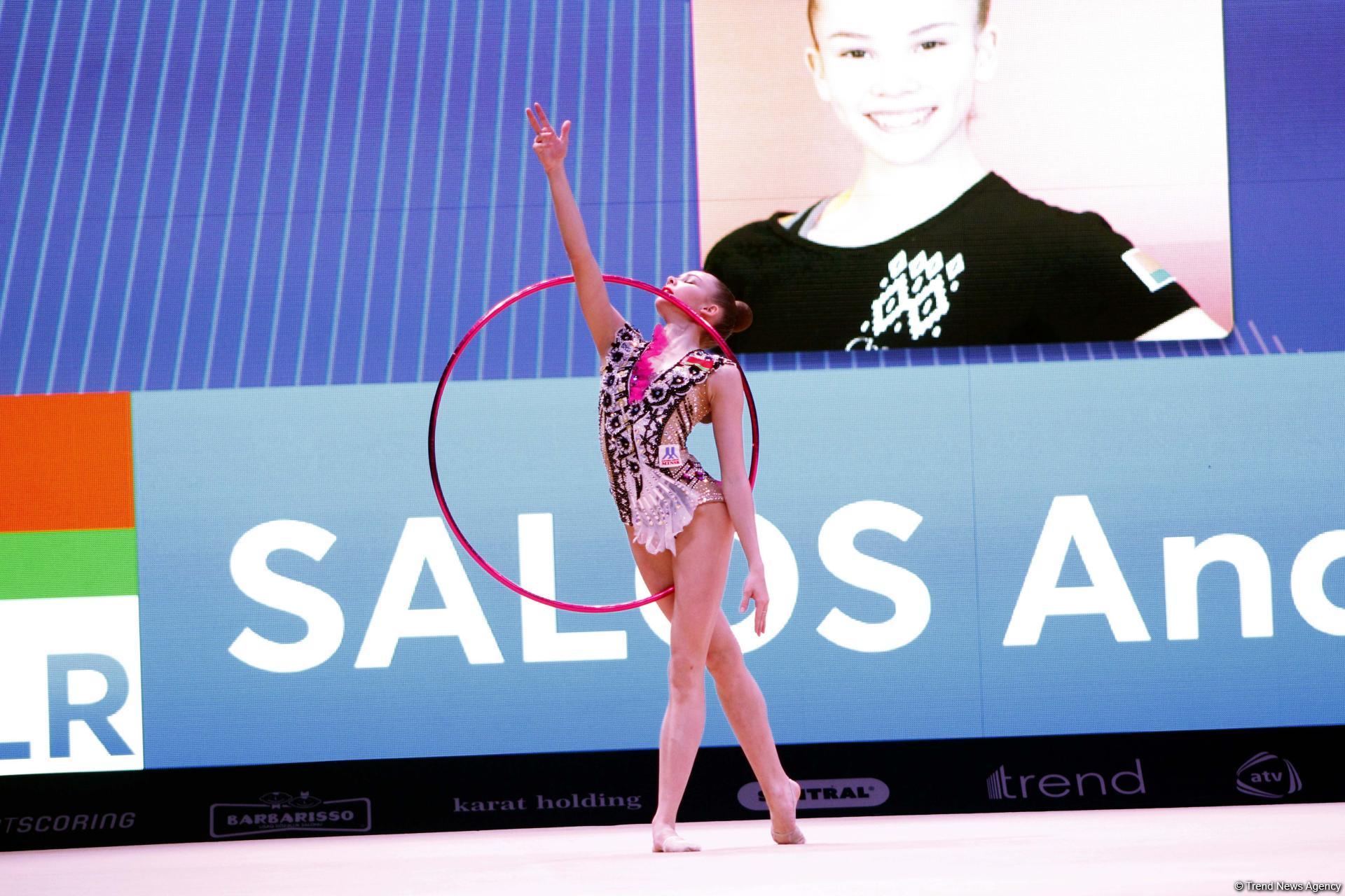 FIG Rhythmic Gymnastics World Cup finals kick off in Baku (PHOTO)