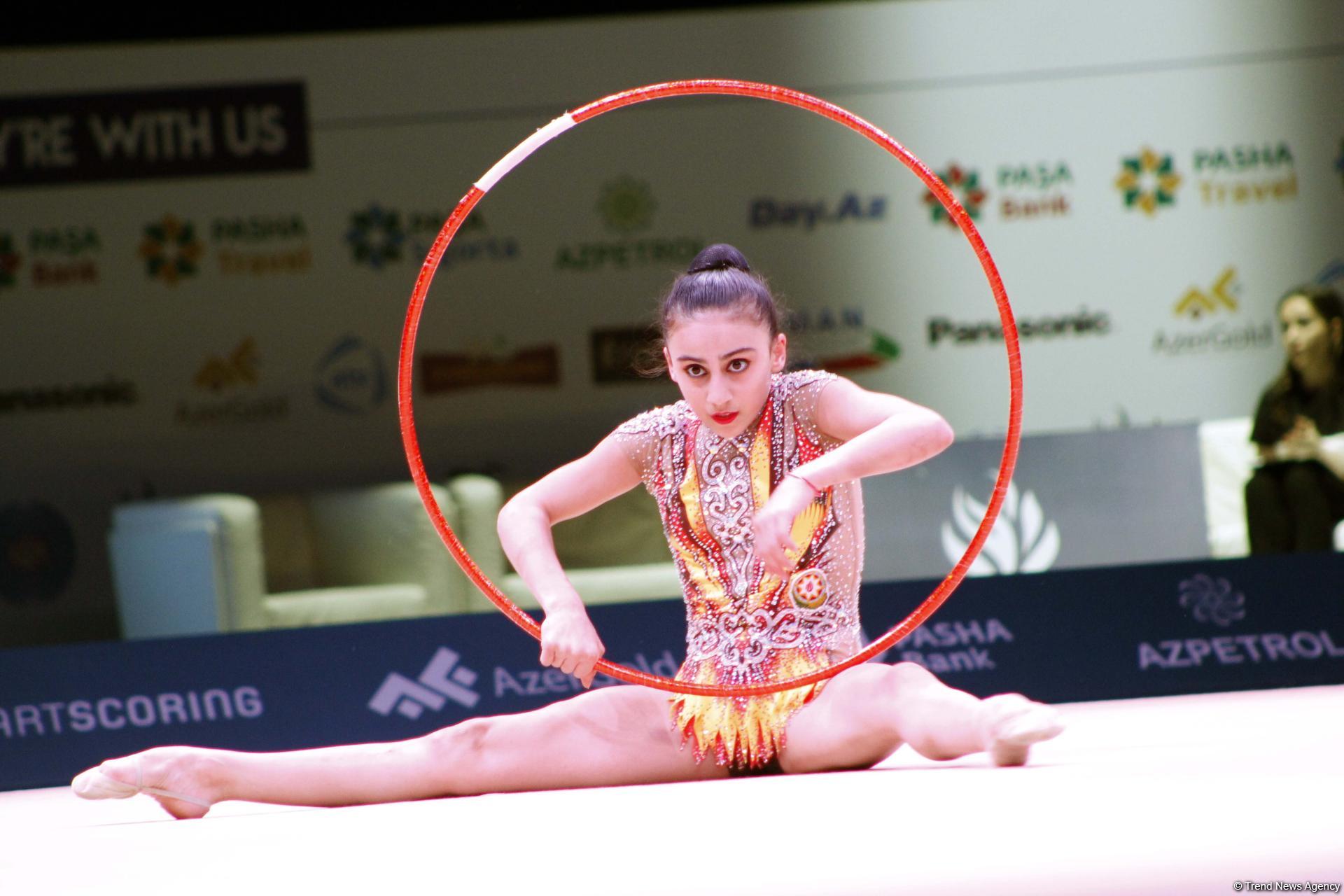 FIG Rhythmic Gymnastics World Cup finals kick off in Baku (PHOTO)