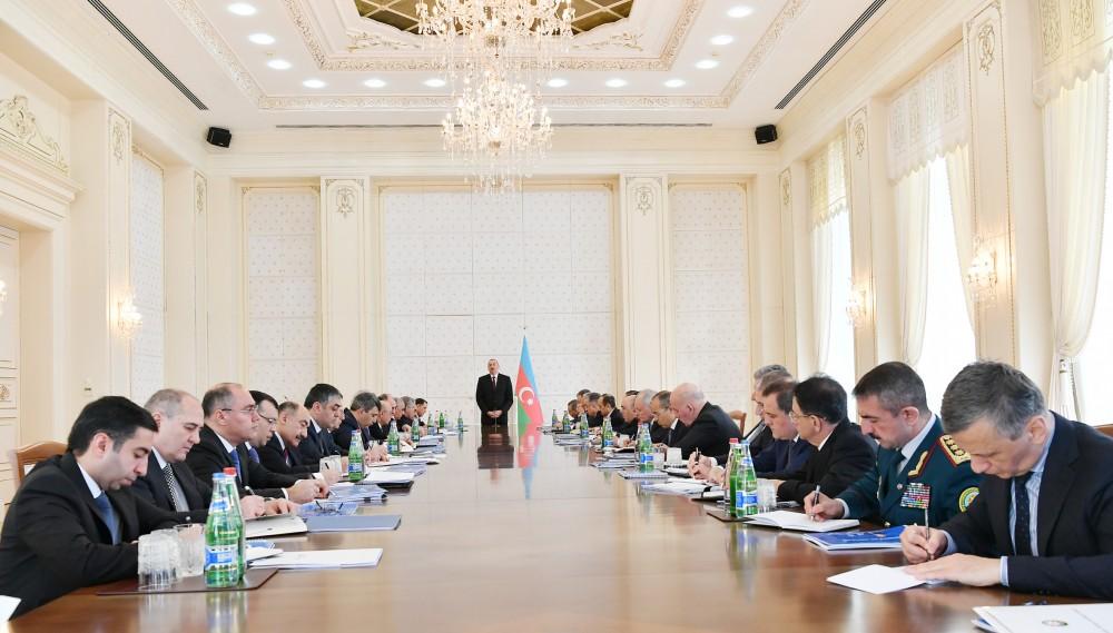 President Aliyev chairs Cabinet meeting on results of 1Q2019 & future tasks (PHOTO)