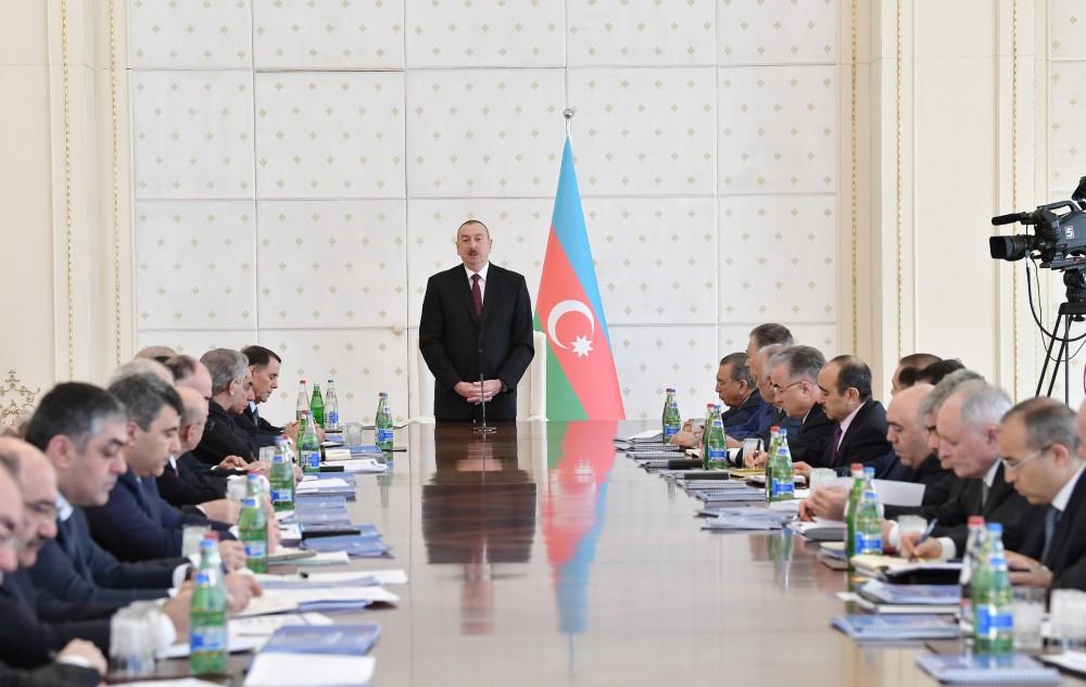 President Aliyev chairs Cabinet meeting on results of 1Q2019 & future tasks (PHOTO)