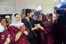 Azerbaijani president, first lady inaugurate Gobustan branch of Azerkhalcha OJSC (PHOTO)