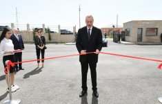 Azerbaijani president, first lady inaugurate Gobustan District Central Hospital (PHOTO)