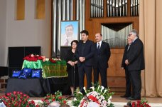 President Aliyev, First Lady Mehriban Aliyeva attended farewell ceremony for prominent composer Arif Malikov (PHOTO)