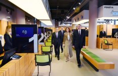 President Aliyev, First Lady Mehriban Aliyeva attend opening of administrative building of DOST Agency (PHOTO)